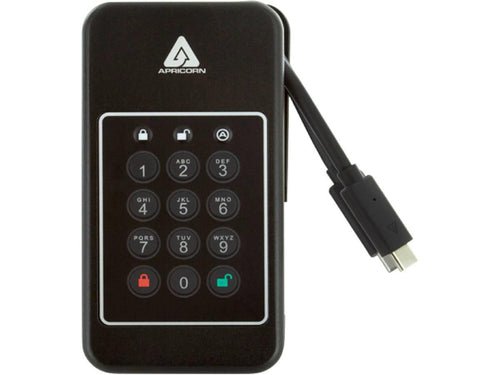 Apricorn Aegis NVX 2TB Rugged Encrypted SSD