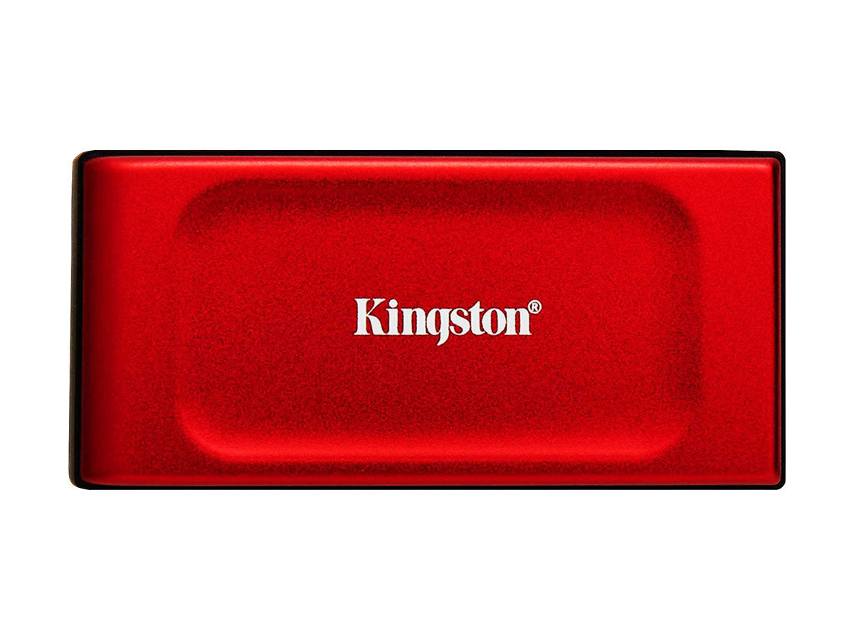 Kingston XS1000 1TB Portable SSD, USB 3.2 Gen 2, Red