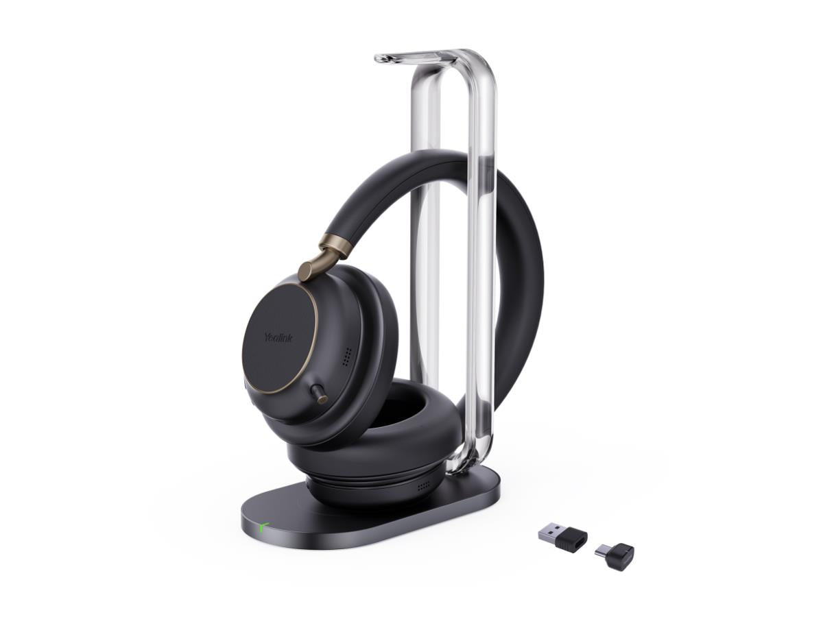 Yealink BH76 Plus Teams Bluetooth ANC Headset with Charging Stand