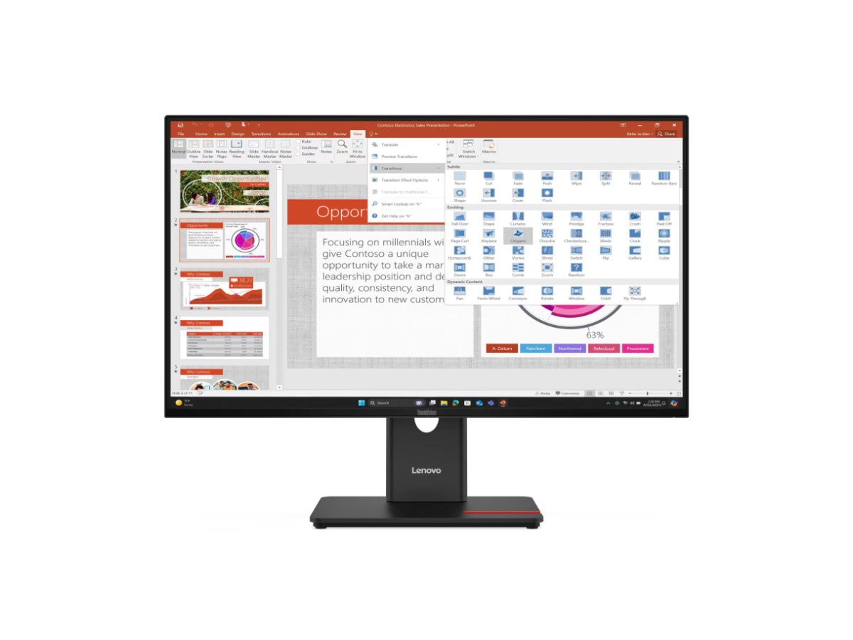 Lenovo ThinkVision T27-40 27" FHD Monitor