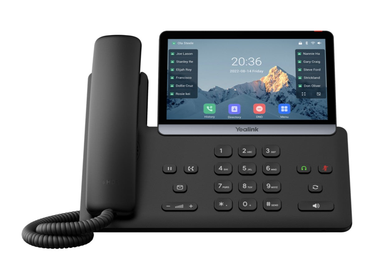 Yealink SIP-T77U 7" Touch-Screen IP Desk Phone