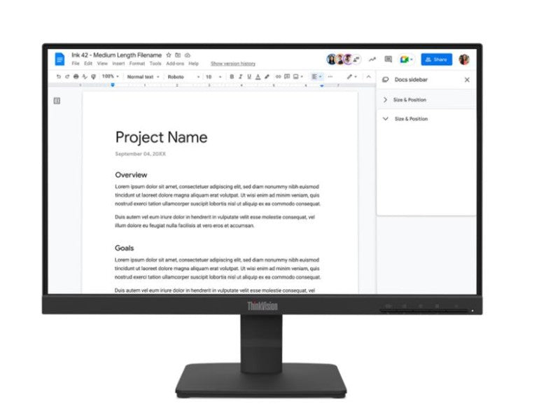 Lenovo ThinkVision S22-4e 21.5" FHD Monitor