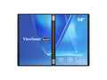 ViewSonic VG1457 14" Dual-Screen WUXGA Portable Monitor, USB-C