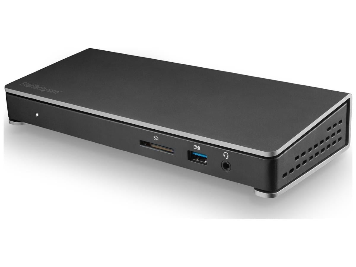 StarTech.com Thunderbolt 3 Dual 4K Monitor Dock, 85W Power Delivery