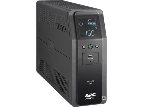 APC Back-UPS Pro 1500VA Sinewave, 10 Outlets, AVR, LCD