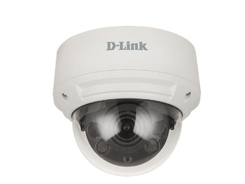 D-Link 8MP H.265 Vandal-Proof Indoor/Outdoor Dome Camera