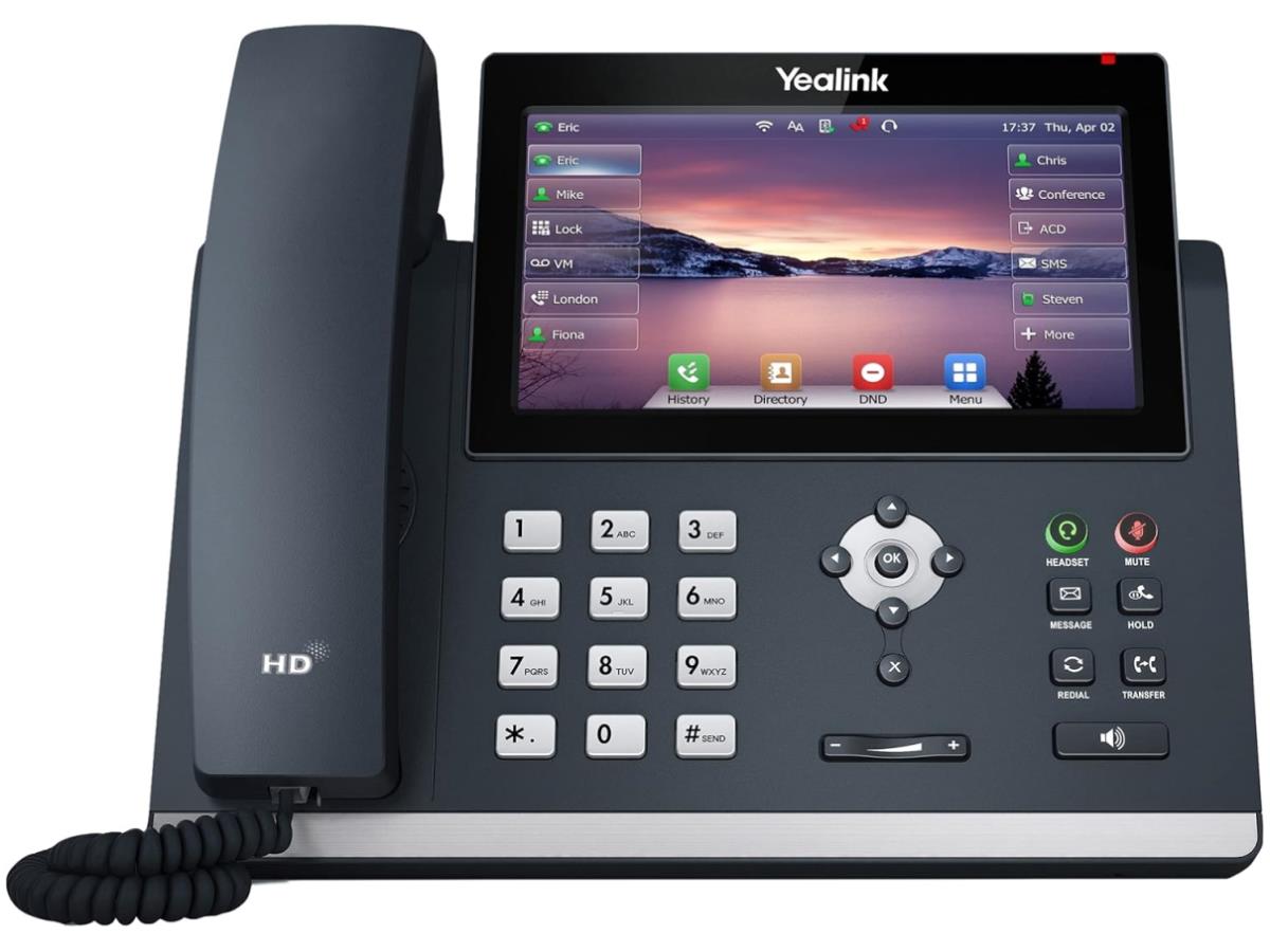 Yealink SIP-T48U Colour Touch IP Desk Phone